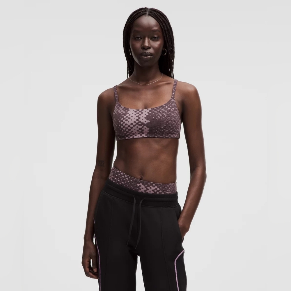 💕Lululemon Wunder Train Racerback Bra Light Support SLNSH Collection Size 8